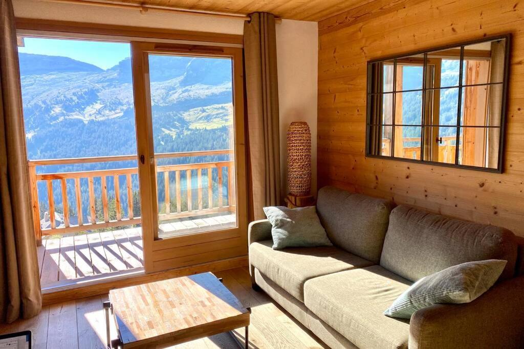 Vue Panoramique Sur Les Montagnes Plein Sud - T2 Skis Aux Pieds, Piscine & Spa Flaine Exterior photo