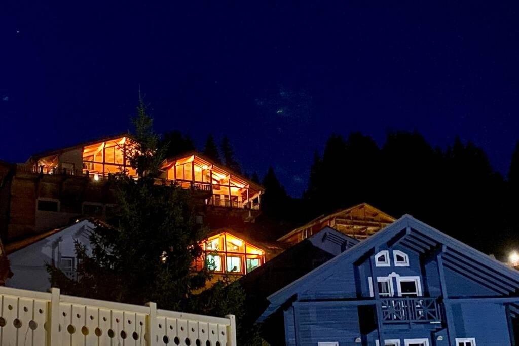 Vue Panoramique Sur Les Montagnes Plein Sud - T2 Skis Aux Pieds, Piscine & Spa Flaine Exterior photo