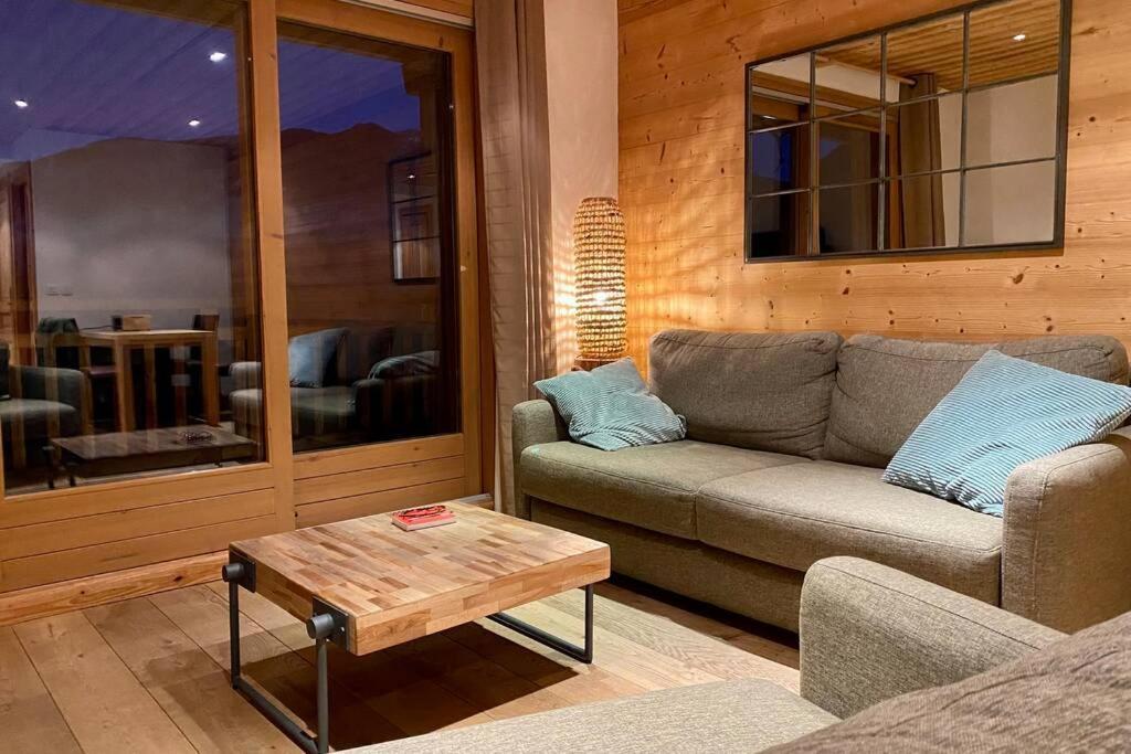Vue Panoramique Sur Les Montagnes Plein Sud - T2 Skis Aux Pieds, Piscine & Spa Flaine Exterior photo