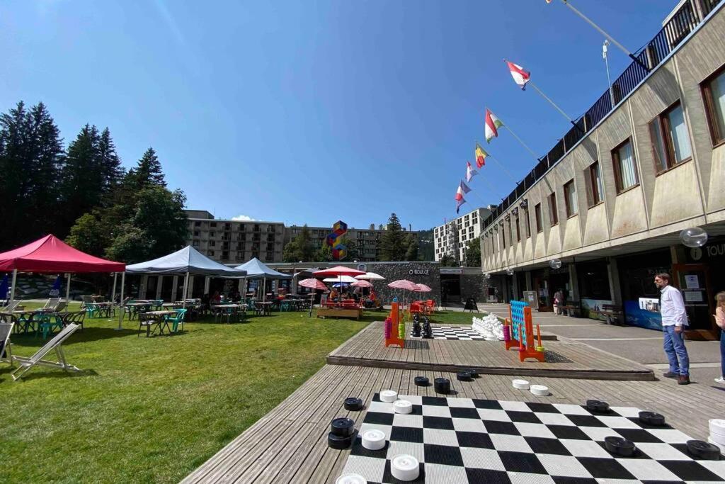Vue Panoramique Sur Les Montagnes Plein Sud - T2 Skis Aux Pieds, Piscine & Spa Flaine Exterior photo