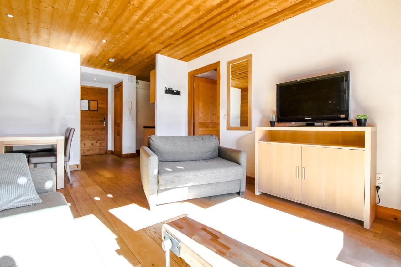 Vue Panoramique Sur Les Montagnes Plein Sud - T2 Skis Aux Pieds, Piscine & Spa Flaine Exterior photo