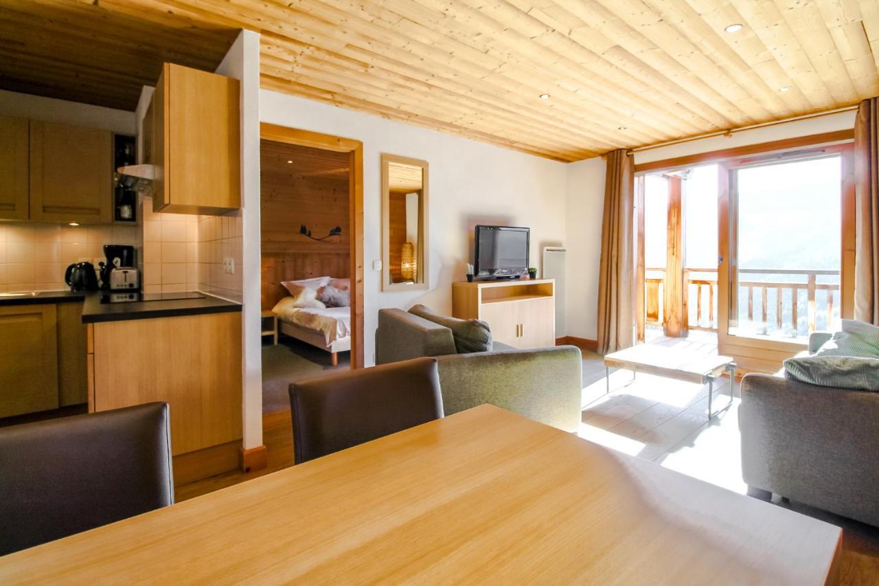 Vue Panoramique Sur Les Montagnes Plein Sud - T2 Skis Aux Pieds, Piscine & Spa Flaine Exterior photo
