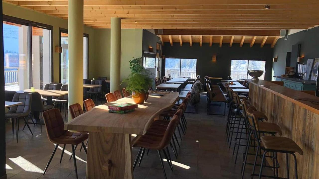 Vue Panoramique Sur Les Montagnes Plein Sud - T2 Skis Aux Pieds, Piscine & Spa Flaine Exterior photo