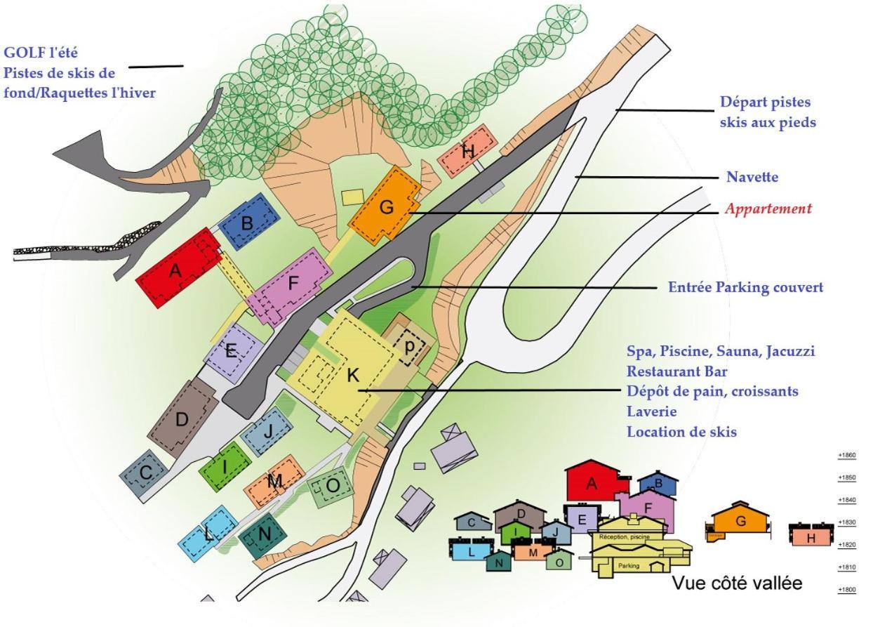 Vue Panoramique Sur Les Montagnes Plein Sud - T2 Skis Aux Pieds, Piscine & Spa Flaine Exterior photo