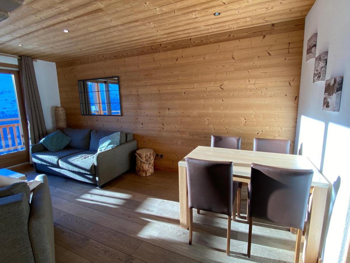 Vue Panoramique Sur Les Montagnes Plein Sud - T2 Skis Aux Pieds, Piscine & Spa Flaine Exterior photo